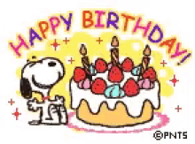 Animated Gif Snoopy Happy Birthday Dance - Ficsbyjulyte