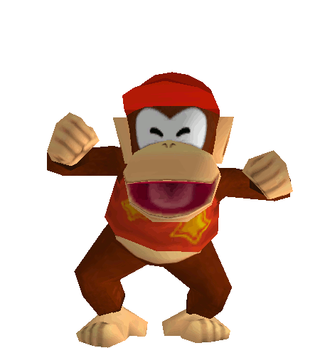 video game with monkey