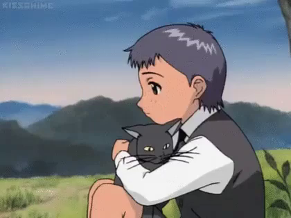ため息 溜息 ためいき Gif Sigh Anime Cat Discover Share Gifs