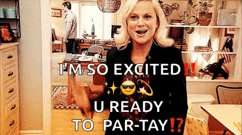 I M Ready To Party Gifs Tenor