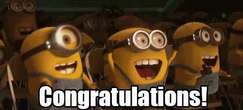 Congratulations Gif Despicableme Minions Congratulations Discover Share Gifs