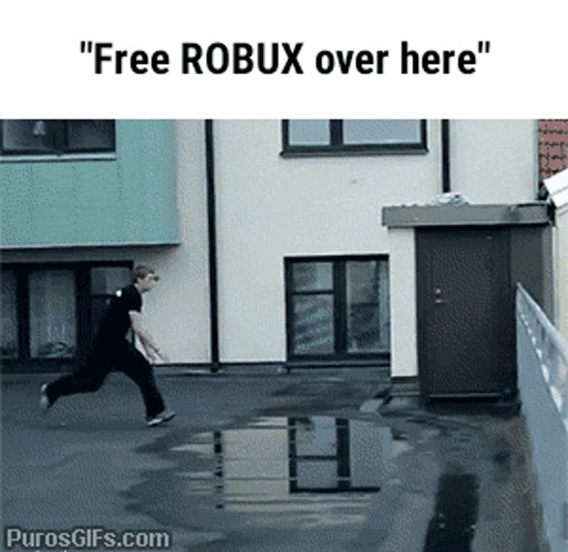 Free Robux Over Here Parkour Gif Freerobuxoverhere Parkour Fail Discover Share Gifs - parkour roblox หน าหล ก facebook