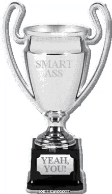Smartass Trophy GIF - Smartass Trophy You GIFs