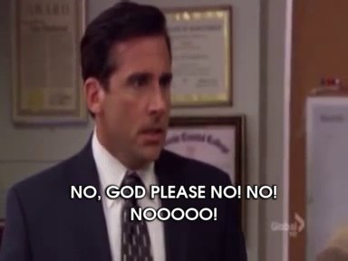 No, God Please No! GIF - The Office Toby Hating No - Discover & Share GIFs