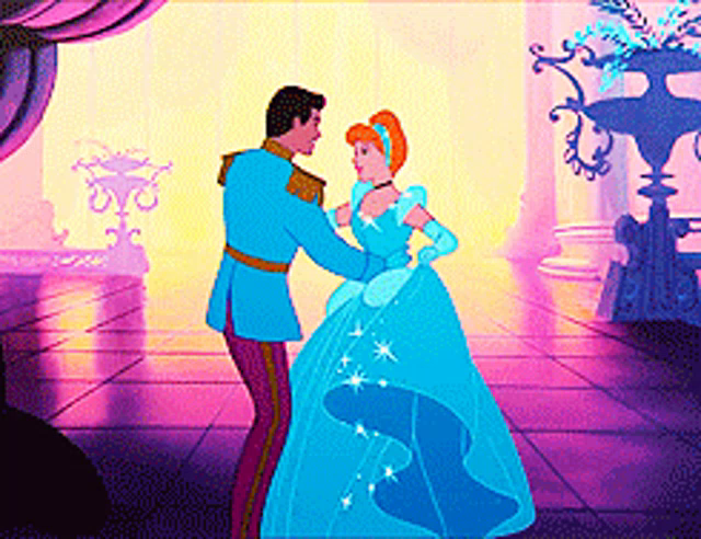 Cinderella And Prince Charming Dancing Gifs Tenor