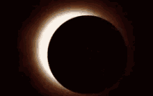 Resultado de imagen para eclipse solar gif