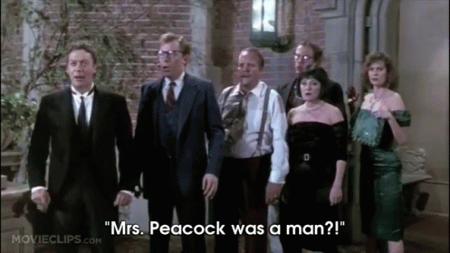 peacock was a man