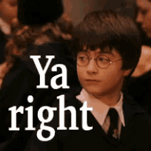 Image result for yeah right face harry potter gif