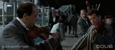 Titanic Sinking Violin Meme