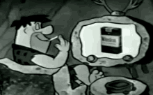 fred flintstone smoking