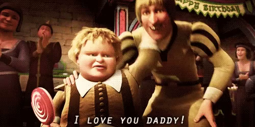 I Love You Daddy Shrek Gifs Tenor