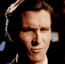 Image result for american psycho gif
