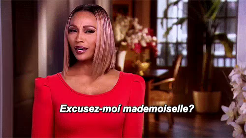 Excusez Moi Mademoiselle Gif Excuseme Rhoa Discover Share Gifs