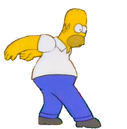 Homer Simpson Homer Dance Gif Homersimpson Homerdance Dancing Discover Share Gifs
