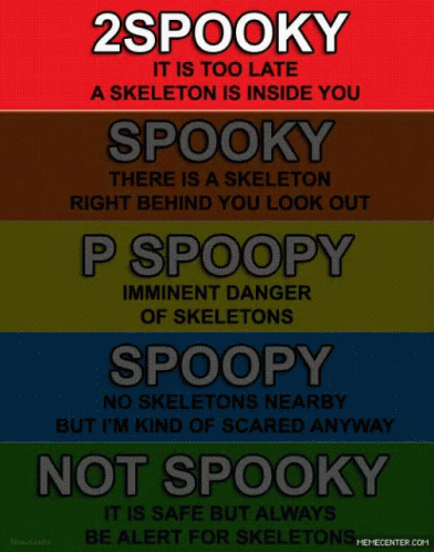 Too spooky