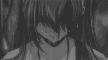 Anime Girl Crying In The Rain Gif Anime Wallpapers Check out this fantastic collection of depressing anime wallpapers, with 64 depressing anime background images for your desktop, phone or tablet. anime girl crying in the rain gif