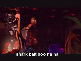 Finding Nemo Shark Bait