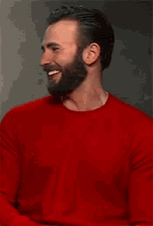 Image result for chris evans laugh gif
