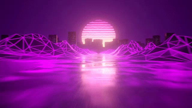Featured image of post Retrowave Pfp White and pink led light retrowave vaporwave purple dark background