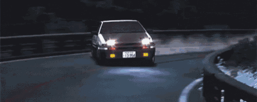 Initial D GIF - Initiald Car - Discover & Share GIFs
