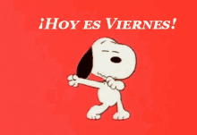 Hoy Es Viernes GIF - HoyEsViernes Snoopy Viernes GIFs