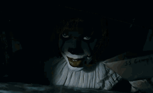 Image result for pennywise it gif