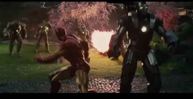 Iron Man Warmachine Gif Ironman Warmachine Fight Discover Share Gifs