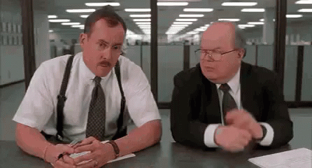 scene from office space where the bobs ask "what would you say you do here?"