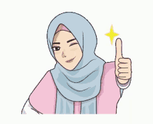 Gambar Perempuan Hijab  Animasi  Nusagates