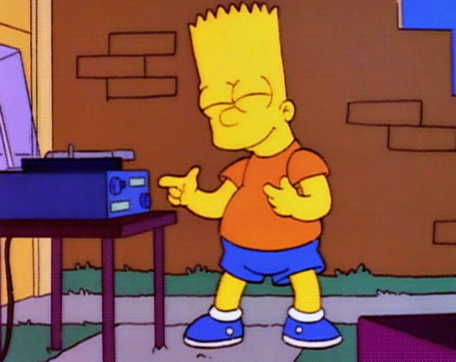 Bart Simpson Los Simpson Gif Bartsimpson Lossimpson Bartbailando Discover Share Gifs