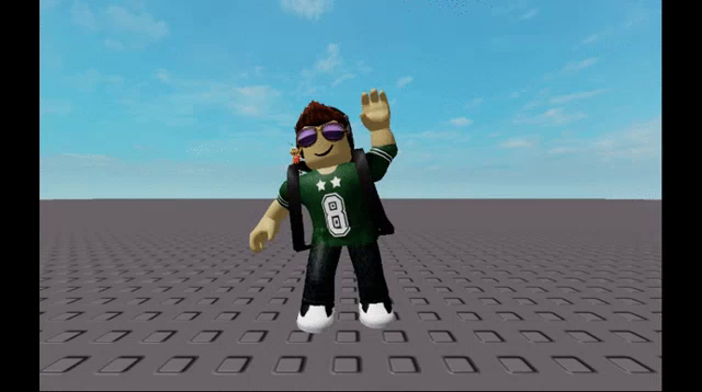 Roblox Wave Gif Roblox Wave Noob Discover Share Gifs - roblox character waving png