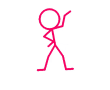Image result for stick figure happy dance