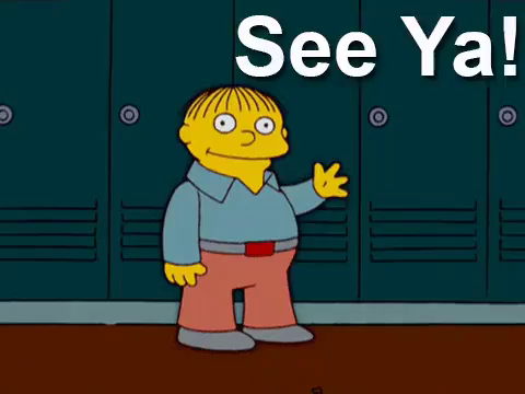 See Ya! GIF - See Ralph Thesimpsons - Discover & Share GIFs