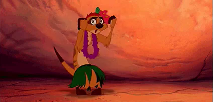 Timone Lion King GIF - Timone Lion King Hula - Discover & Share GIFs