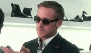 Ryan Gosling Judging You GIF