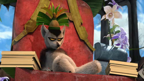 Madagascar King Julien : Grouchy Gif Grouchy King Julien Madagascar Discover Share Gifs
