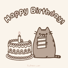 Image result for cats happy birthday gif"