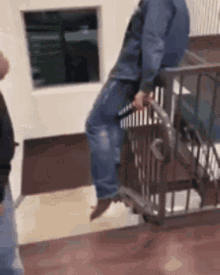 Old Man Falls Down Stairs GIFs | Tenor