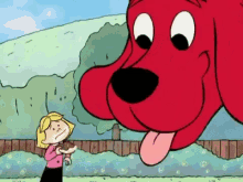 Image result for clifford the big red dog funny gif