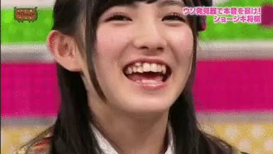 Akb岡田奈々ちゃんの歯並びがぐちゃぐちゃ可愛い Gif Akb48 Maeba Discover Share Gifs