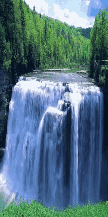 Animated Waterfalls Gifs Tenor