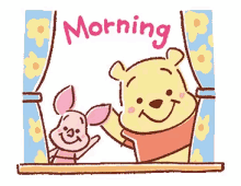 Winnie The Pooh Good Morning Gifs Tenor