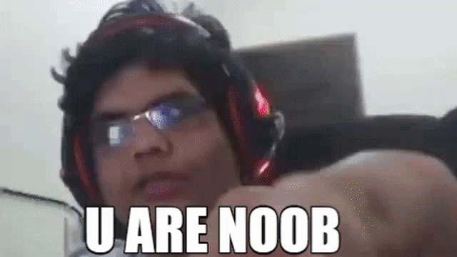 Noob Gifs Tenor - are you a noob roblox
