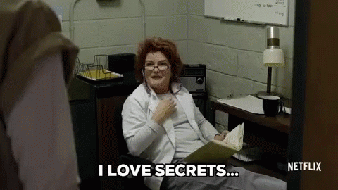 I keep secrets