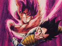 Goku And Vegeta Gifs Tenor