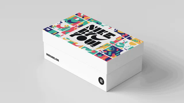 Nike By You Shoe Box Gif Nikebyyou Shoebox Design Discover Share Gifs