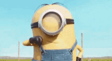 Minion Muy Bien GIF - MuyBien Minion Sonrisa GIFs