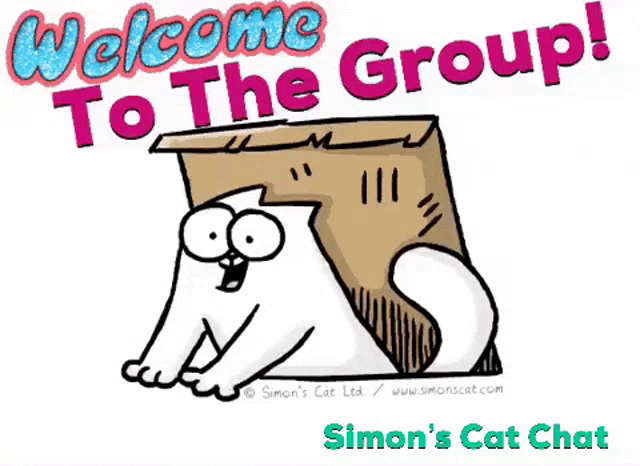 Welcome To The Group Cat Gif Welcometothegroup Cat Simonscatchat Discover Share Gifs