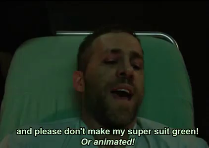 Please Dont Make My Super Suit Green GIF - Deadpool RyanReynolds NoGreenSuit - Discover & Share GIFs