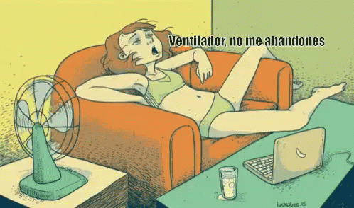 Ventilador Calor Sofá